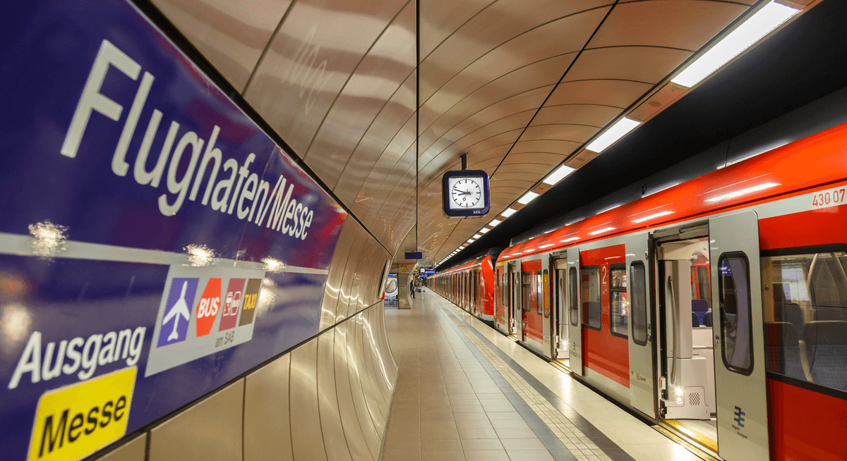 S-Bahn Station Flughafen/Messe - ICS Congress Center